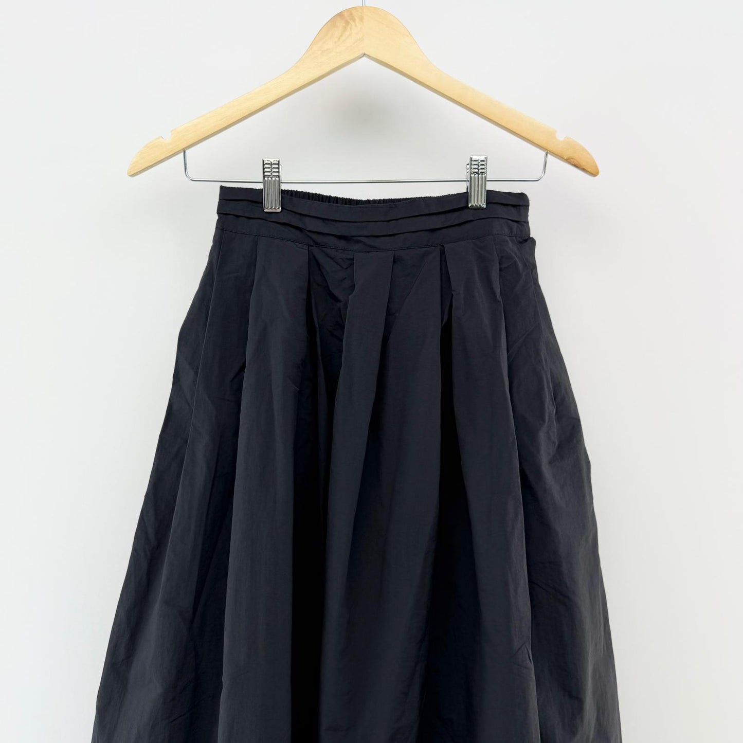 【美品】Re:EDIT ロングスカート ブラック Mサイズ【クリーニング発送】