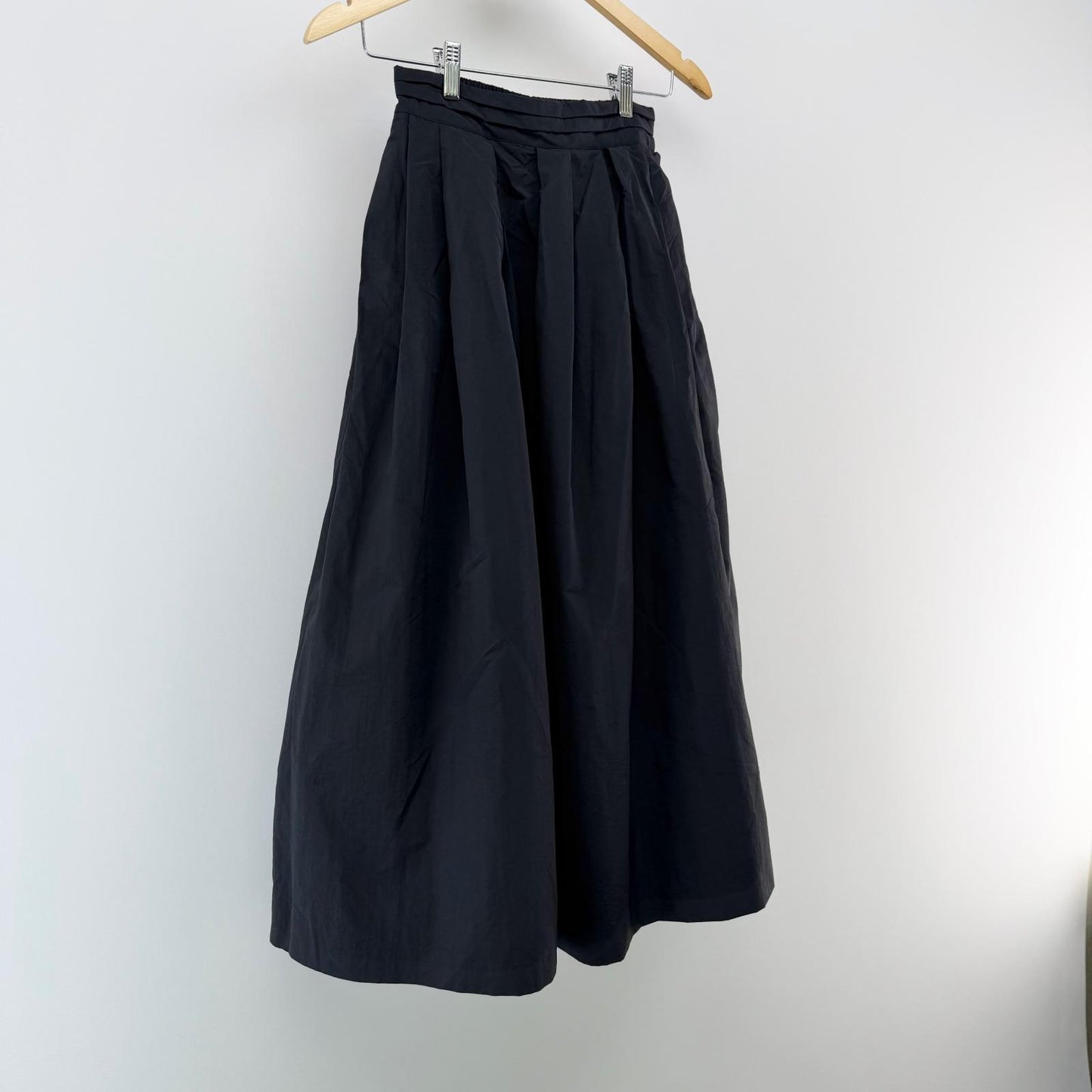 【美品】Re:EDIT ロングスカート ブラック Mサイズ【クリーニング発送】