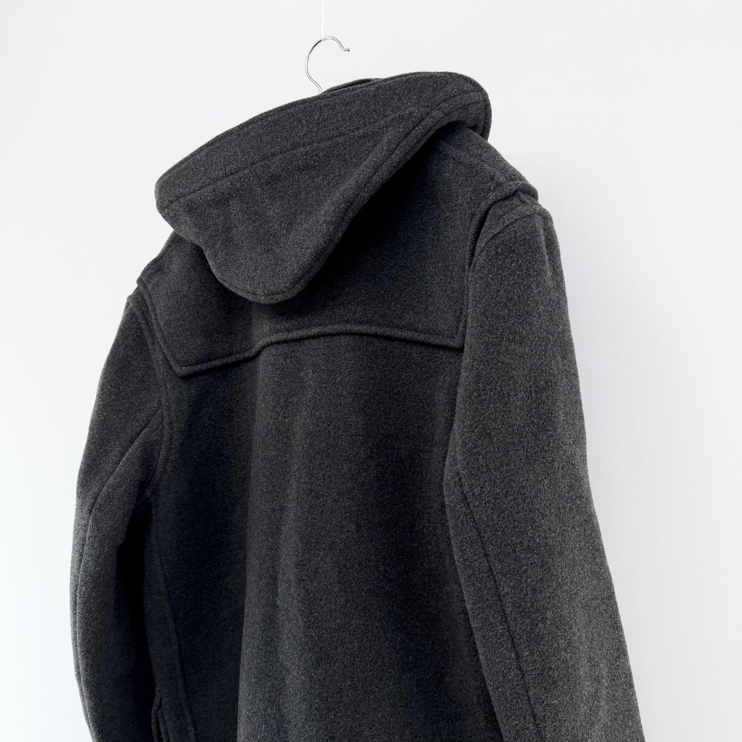 【美品】Gloverall ダッフルコート グレー USA38/EUR48【クリーニング発送】