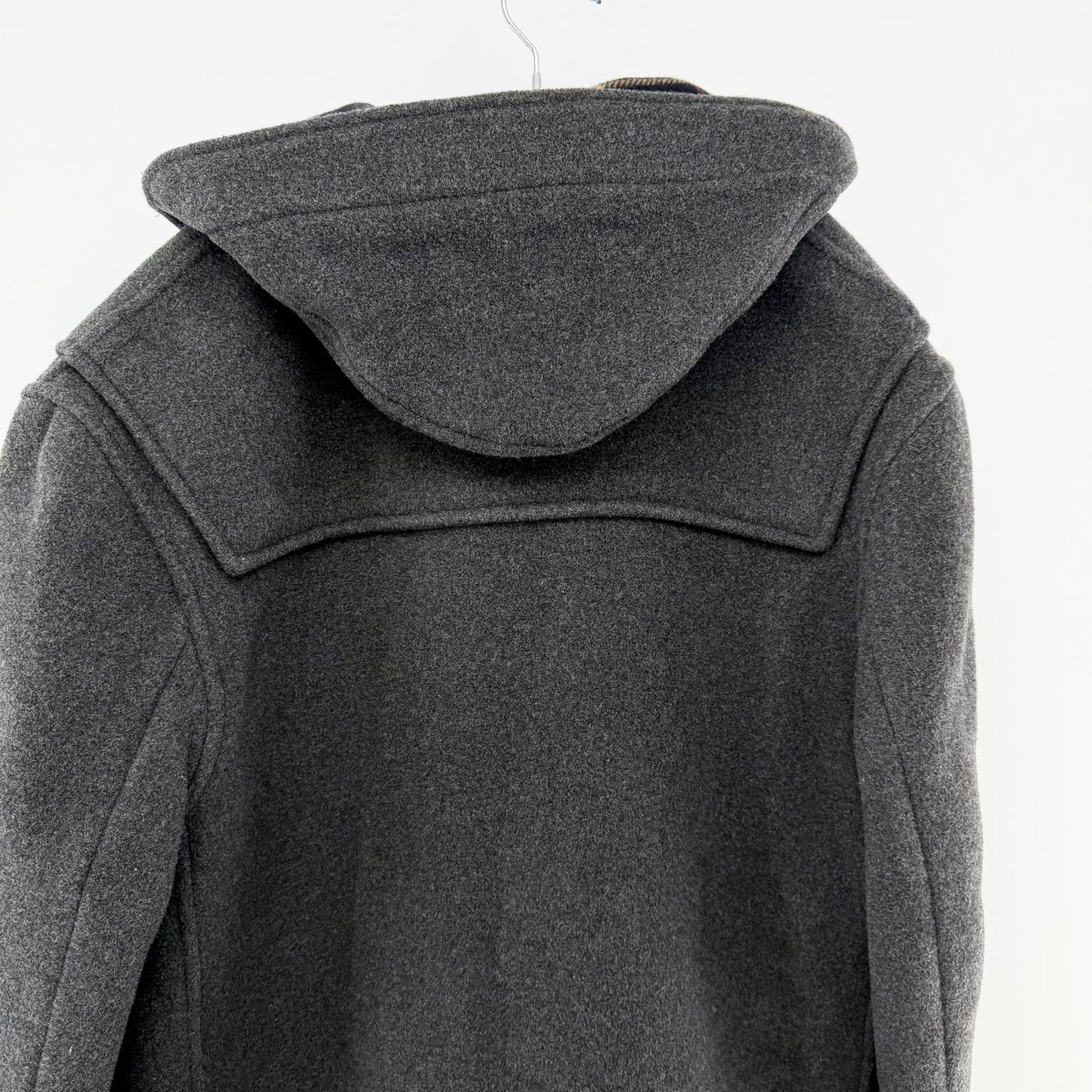 【美品】Gloverall ダッフルコート グレー USA38/EUR48【クリーニング発送】