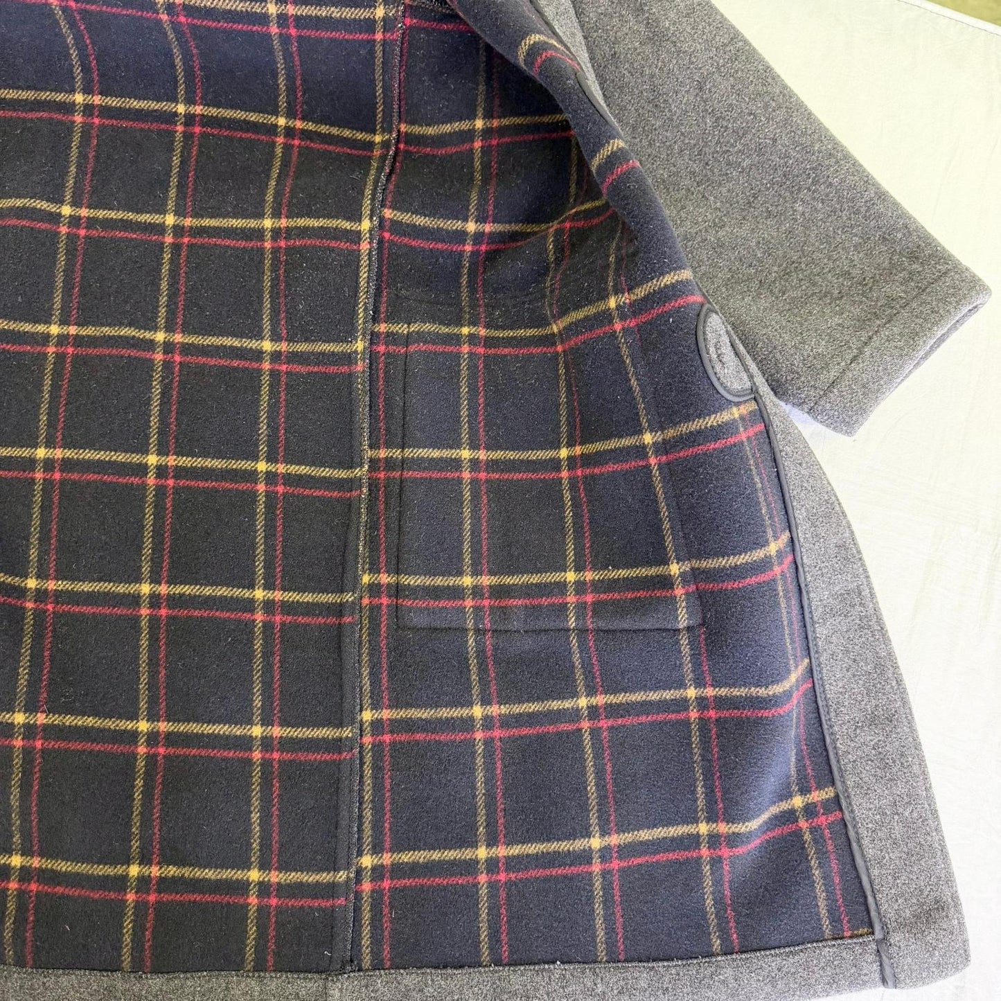 【美品】Gloverall ダッフルコート グレー USA38/EUR48【クリーニング発送】