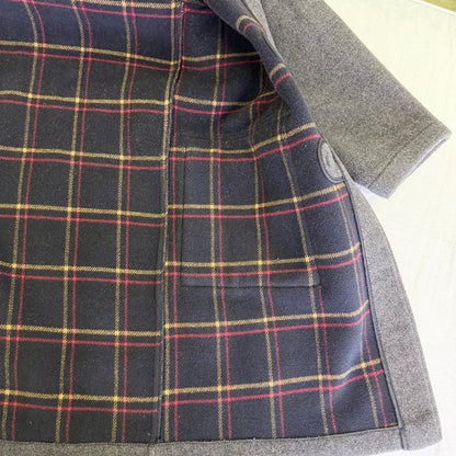 【美品】Gloverall ダッフルコート グレー USA38/EUR48【クリーニング発送】