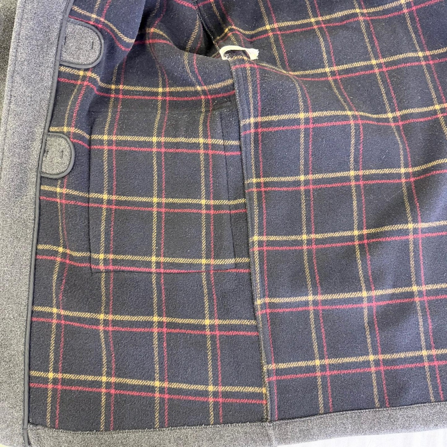 【美品】Gloverall ダッフルコート グレー USA38/EUR48【クリーニング発送】