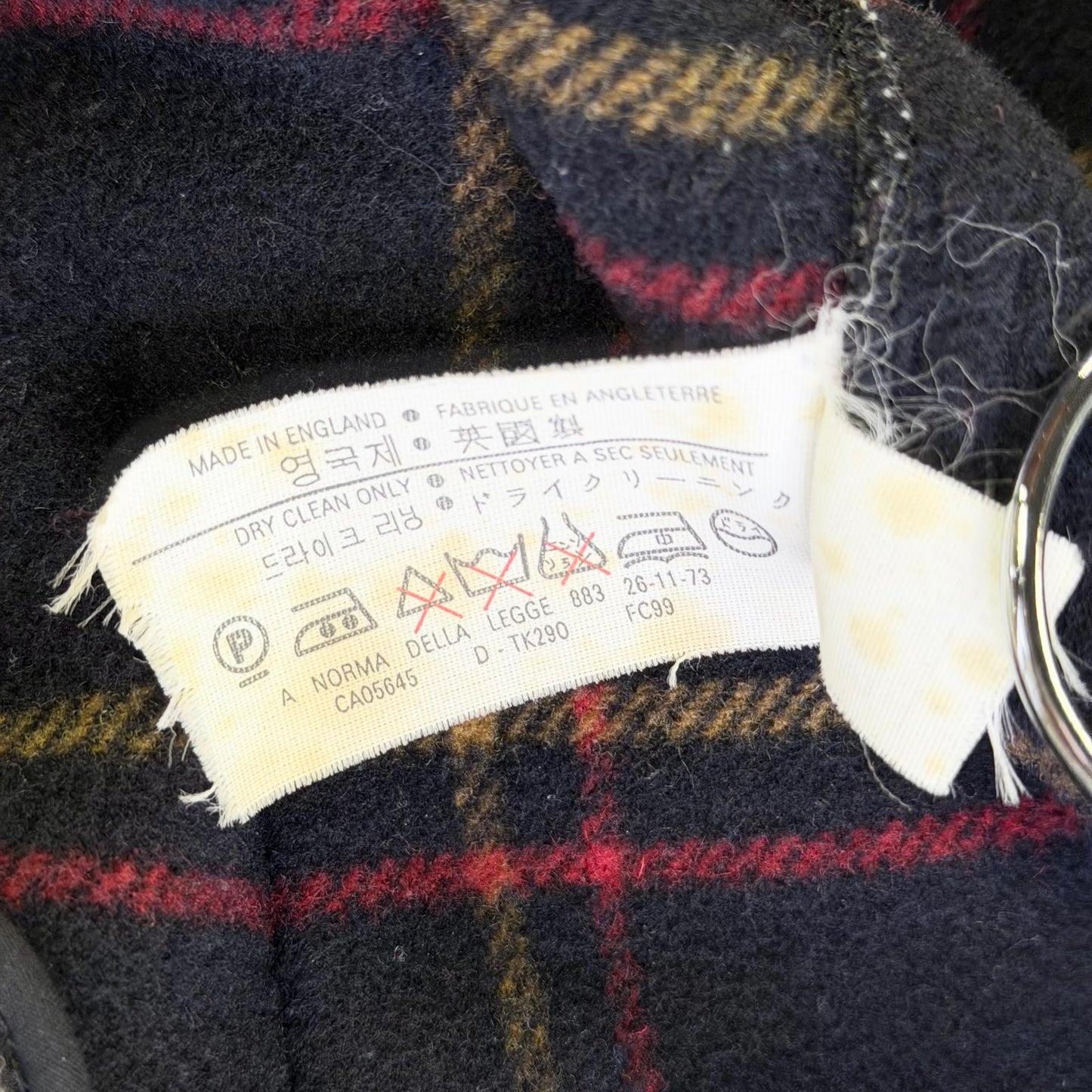 【美品】Gloverall ダッフルコート グレー USA38/EUR48【クリーニング発送】