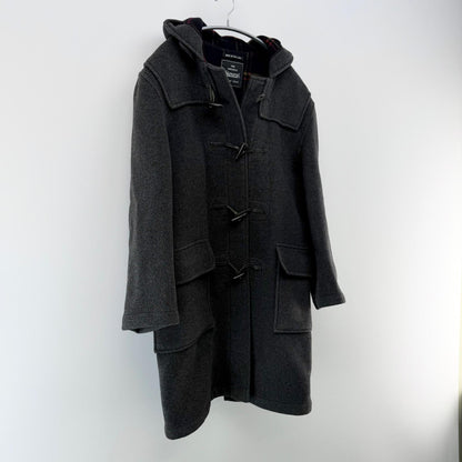 【美品】Gloverall ダッフルコート グレー USA38/EUR48【クリーニング発送】