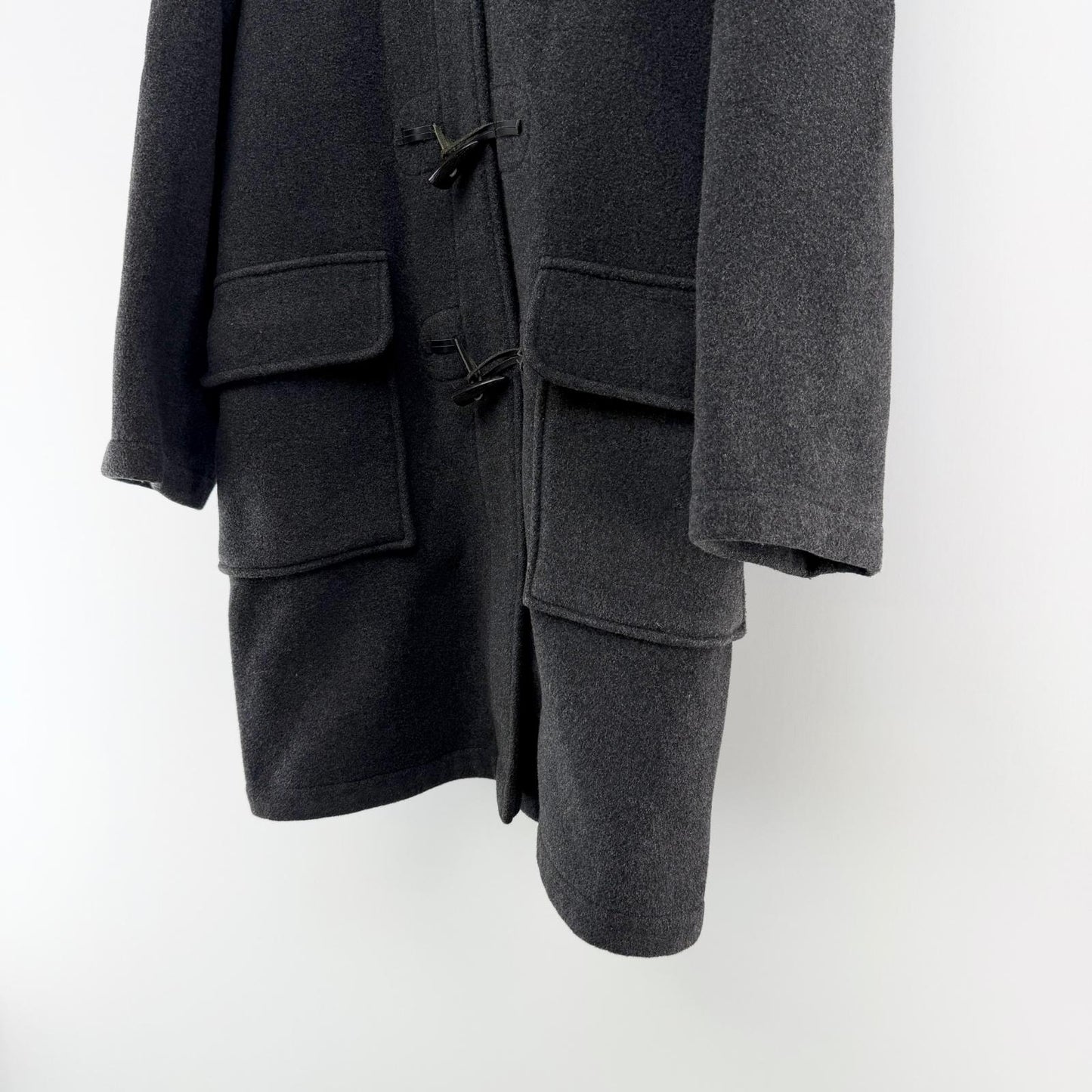 【美品】Gloverall ダッフルコート グレー USA38/EUR48【クリーニング発送】
