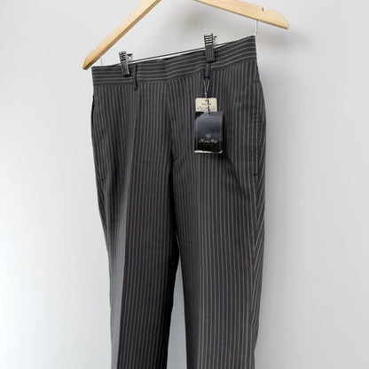 【新品タグ付】メンズビギ ビジネススーツ上下 ストライプ 01サイズ【美品】