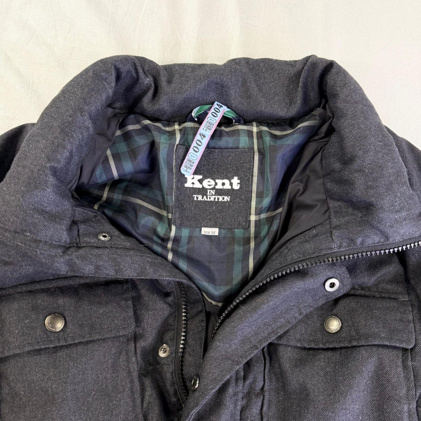 【美品】Kent in Tradition ダウンジャケット グレー Mサイズ【クリーニング発送】