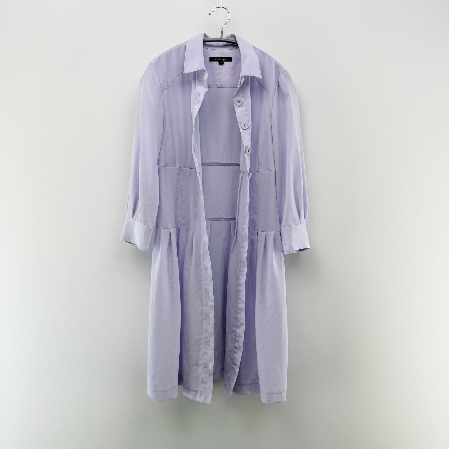 【美品】Nanette Lepore ワンピース パープル 2サイズ【クリーニング発送】