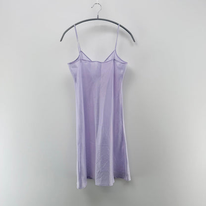 【美品】Nanette Lepore ワンピース パープル 2サイズ【クリーニング発送】