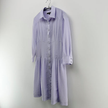 【美品】Nanette Lepore ワンピース パープル 2サイズ【クリーニング発送】