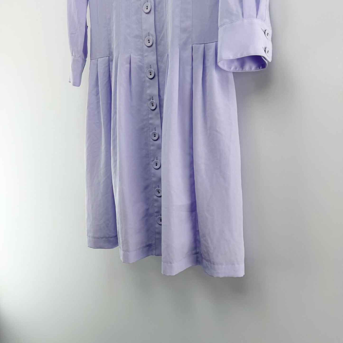 【美品】Nanette Lepore ワンピース パープル 2サイズ【クリーニング発送】