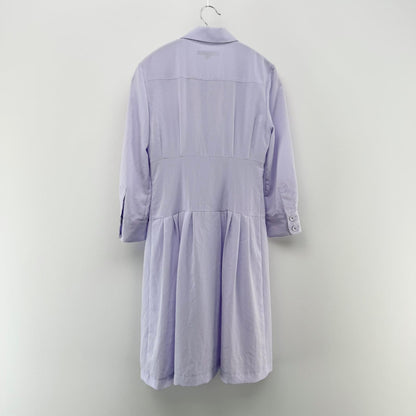【美品】Nanette Lepore ワンピース パープル 2サイズ【クリーニング発送】