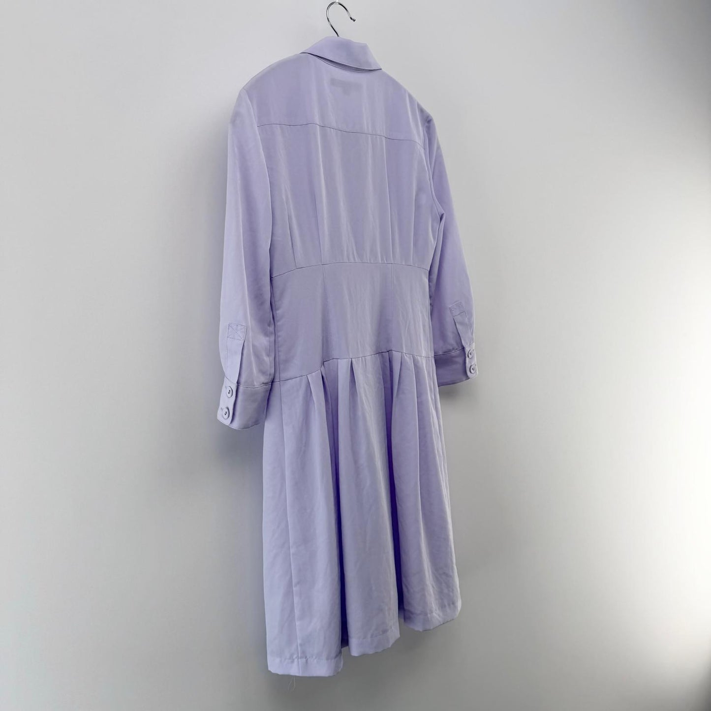 【美品】Nanette Lepore ワンピース パープル 2サイズ【クリーニング発送】