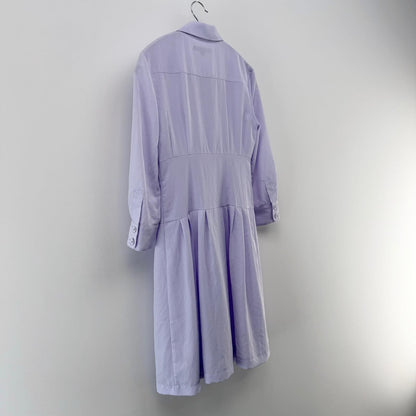 【美品】Nanette Lepore ワンピース パープル 2サイズ【クリーニング発送】