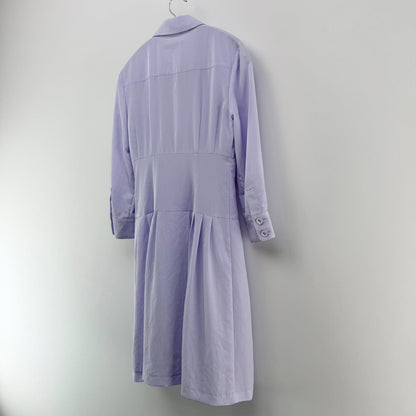 【美品】Nanette Lepore ワンピース パープル 2サイズ【クリーニング発送】