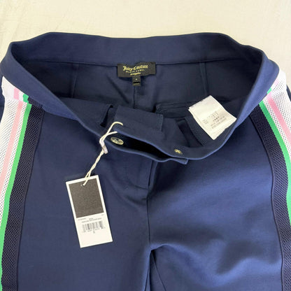 【新品タグ付】JUICY COUTURE パンツ ネイビー 6サイズ【美品】