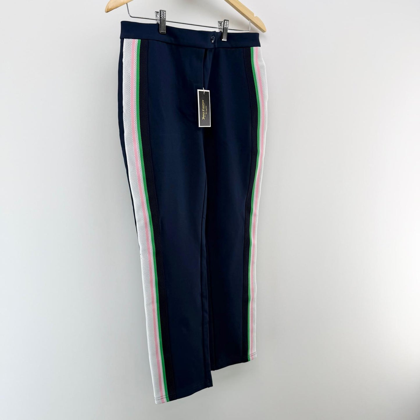 【新品タグ付】JUICY COUTURE パンツ ネイビー 6サイズ【美品】