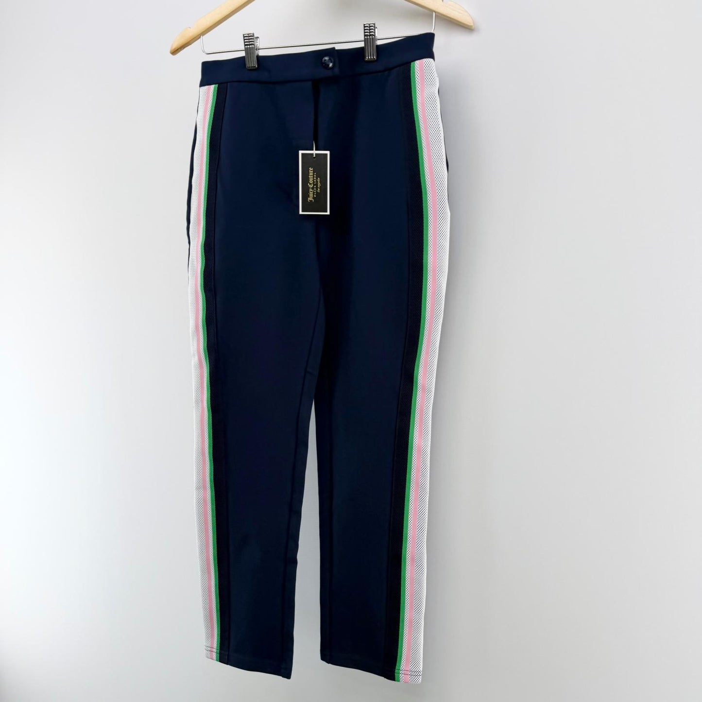 【新品タグ付】JUICY COUTURE パンツ ネイビー 6サイズ【美品】