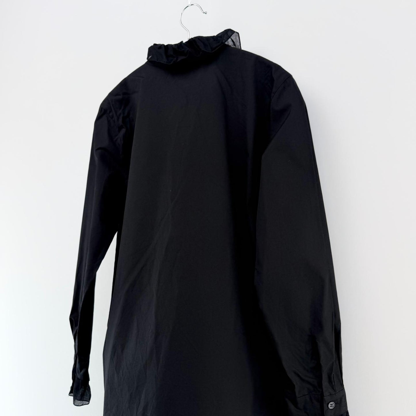 【美品】Agnes b. ロングワンピース ブラック 36サイズ【クリーニング発送】