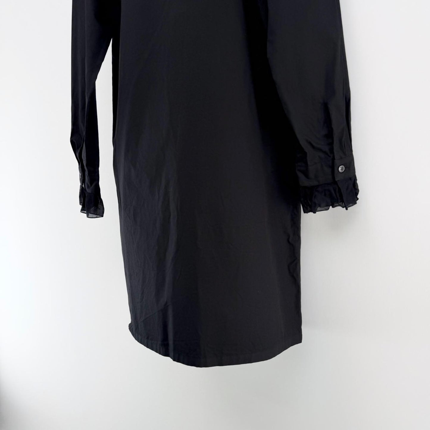 【美品】Agnes b. ロングワンピース ブラック 36サイズ【クリーニング発送】