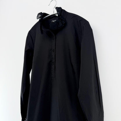 【美品】Agnes b. ロングワンピース ブラック 36サイズ【クリーニング発送】