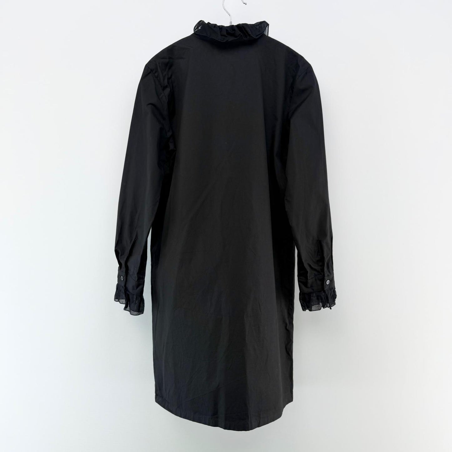 【美品】Agnes b. ロングワンピース ブラック 36サイズ【クリーニング発送】
