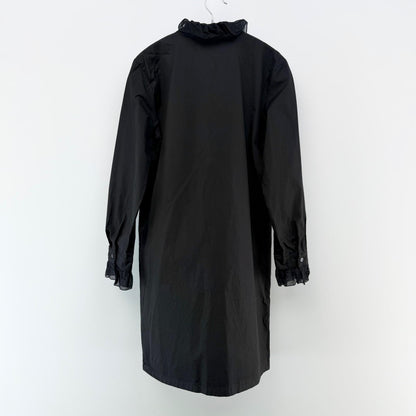 【美品】Agnes b. ロングワンピース ブラック 36サイズ【クリーニング発送】