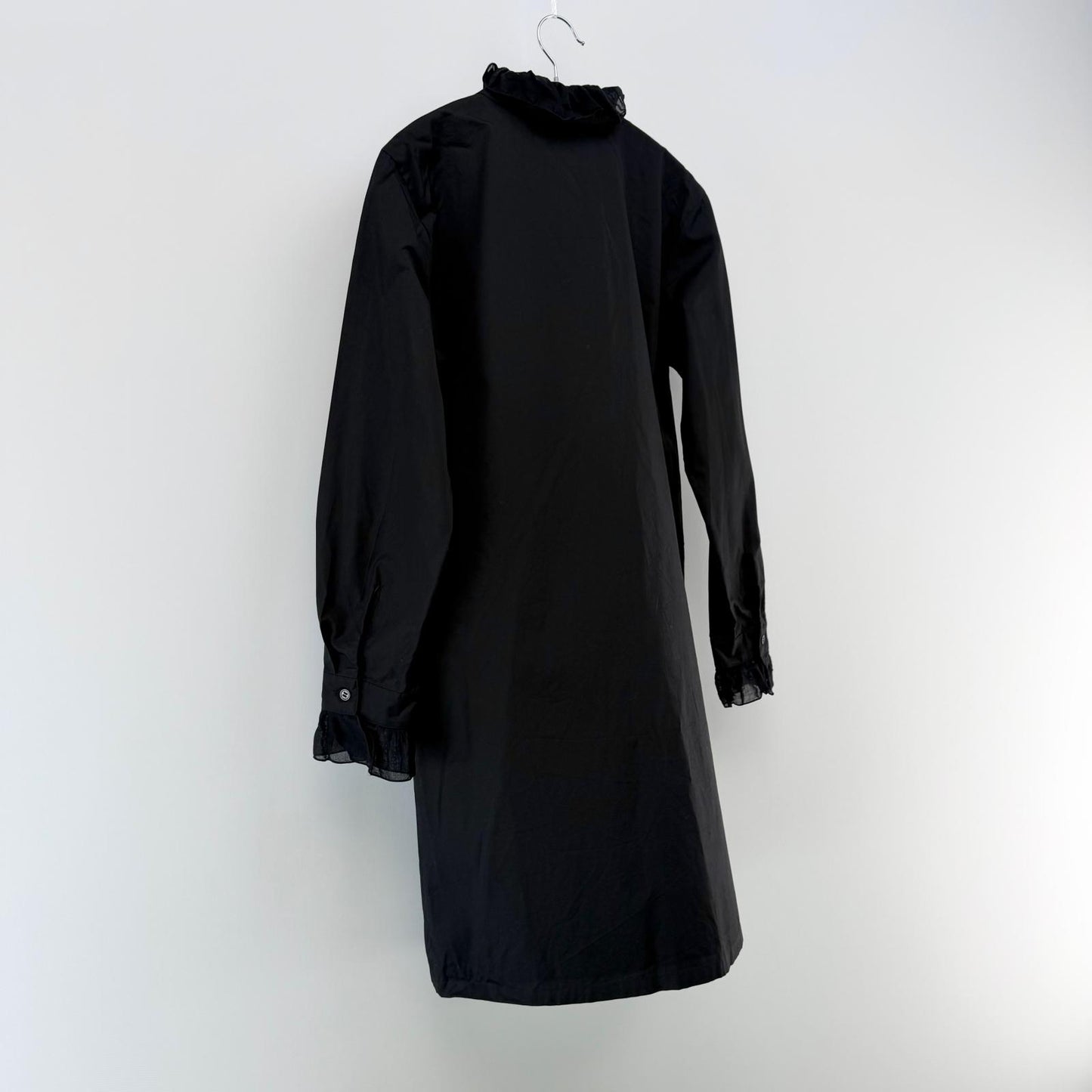 【美品】Agnes b. ロングワンピース ブラック 36サイズ【クリーニング発送】