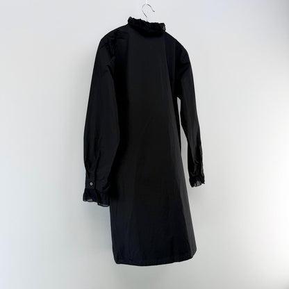 【美品】Agnes b. ロングワンピース ブラック 36サイズ【クリーニング発送】