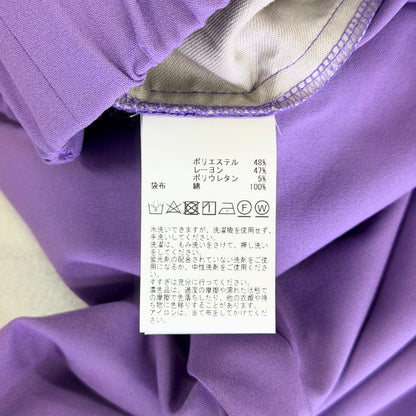 【新品タグ付】martinique カジュアルパンツ パープル 1サイズ【美品】