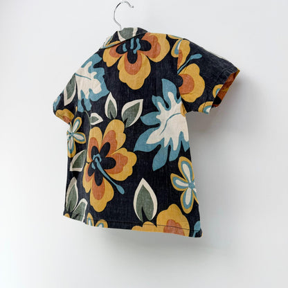 【美品】Reyn Spooner アロハシャツ上下セット キッズ 4Tサイズ【クリーニング発送】