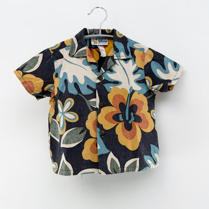【美品】Reyn Spooner アロハシャツ上下セット キッズ 4Tサイズ【クリーニング発送】