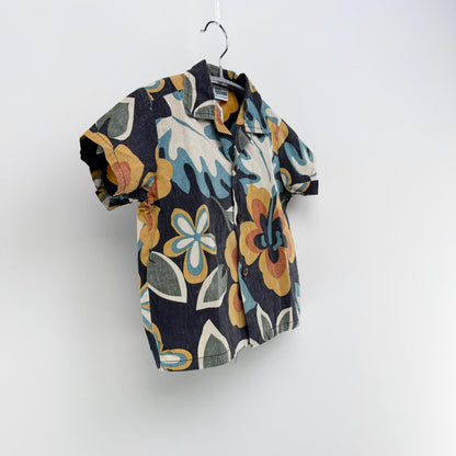 【美品】Reyn Spooner アロハシャツ上下セット キッズ 4Tサイズ【クリーニング発送】