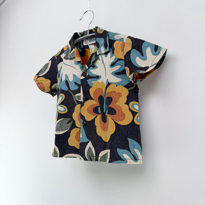 【美品】Reyn Spooner アロハシャツ上下セット キッズ 4Tサイズ【クリーニング発送】