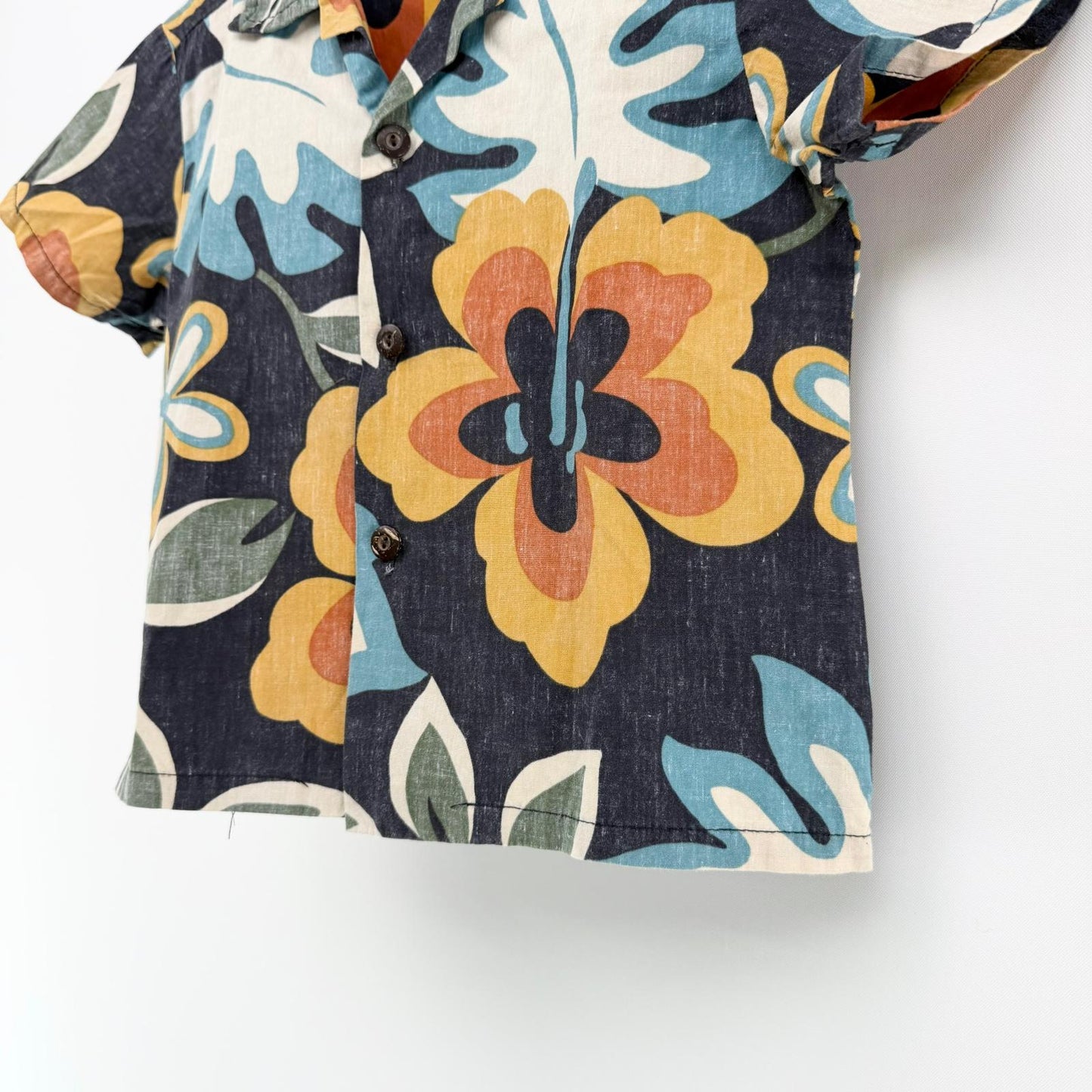 【美品】Reyn Spooner アロハシャツ上下セット キッズ 4Tサイズ【クリーニング発送】