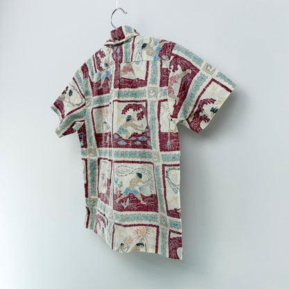 【美品】Reyn Spooner アロハシャツ キッズ Sサイズ【クリーニング発送】