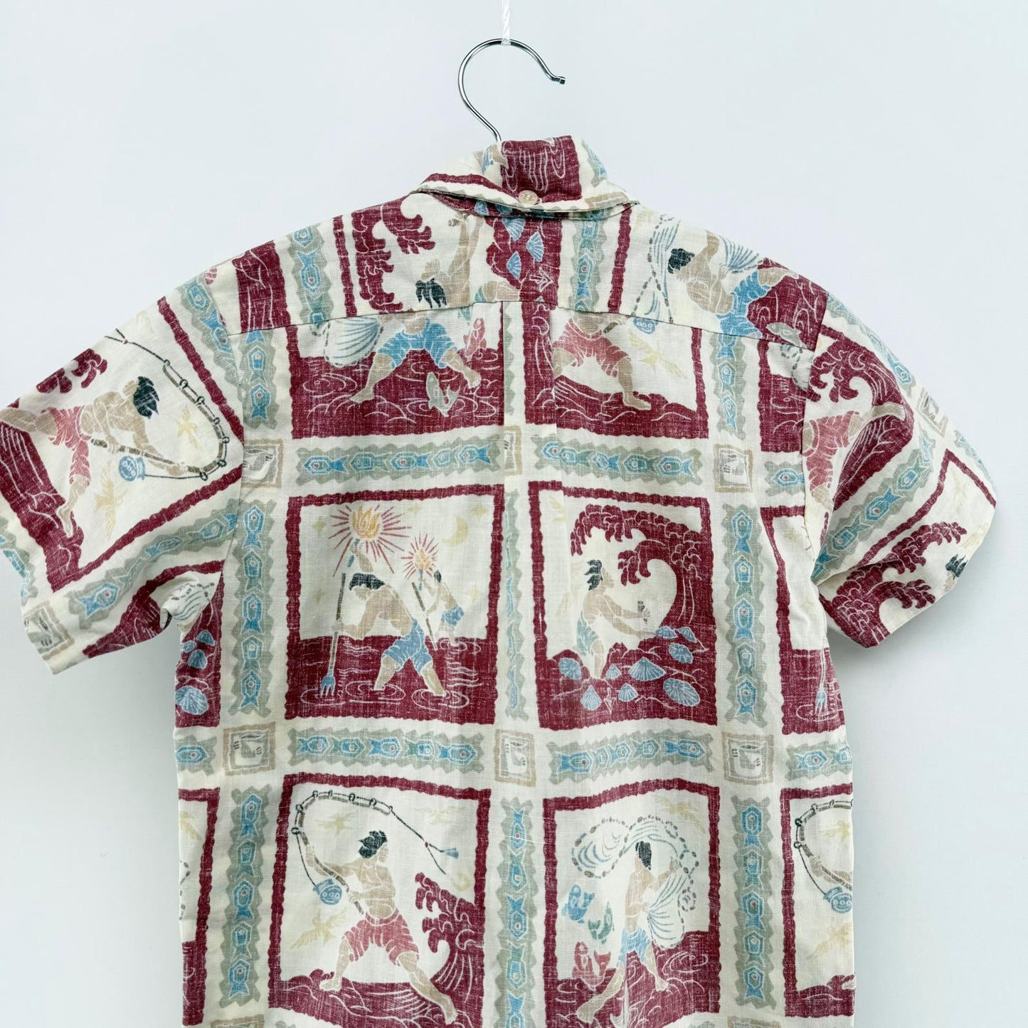 【美品】Reyn Spooner アロハシャツ キッズ Sサイズ【クリーニング発送】