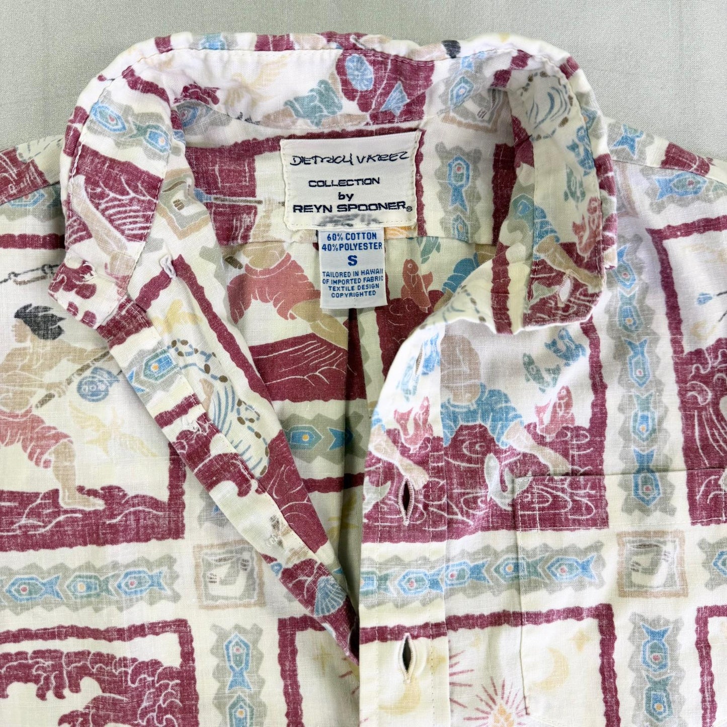 【美品】Reyn Spooner アロハシャツ キッズ Sサイズ【クリーニング発送】