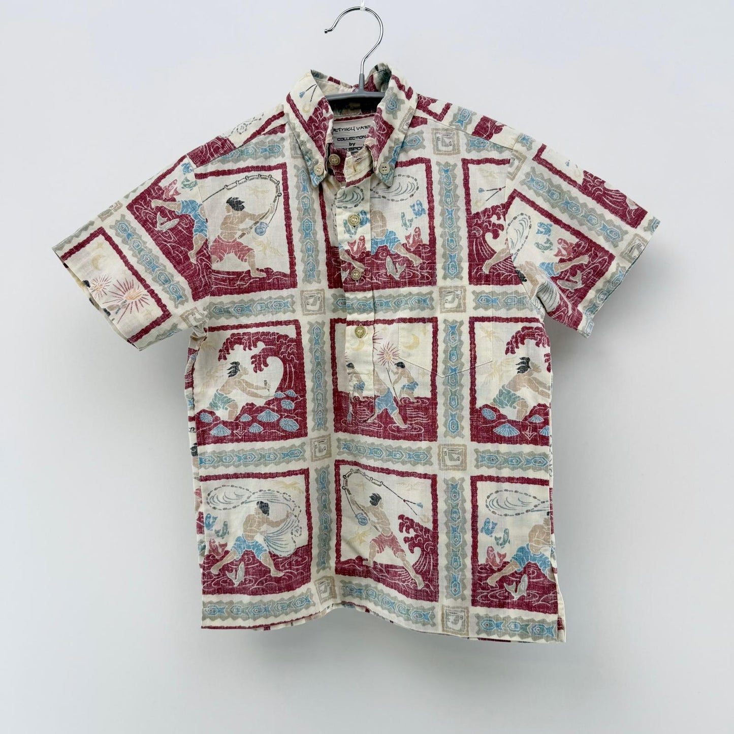 【美品】Reyn Spooner アロハシャツ キッズ Sサイズ【クリーニング発送】
