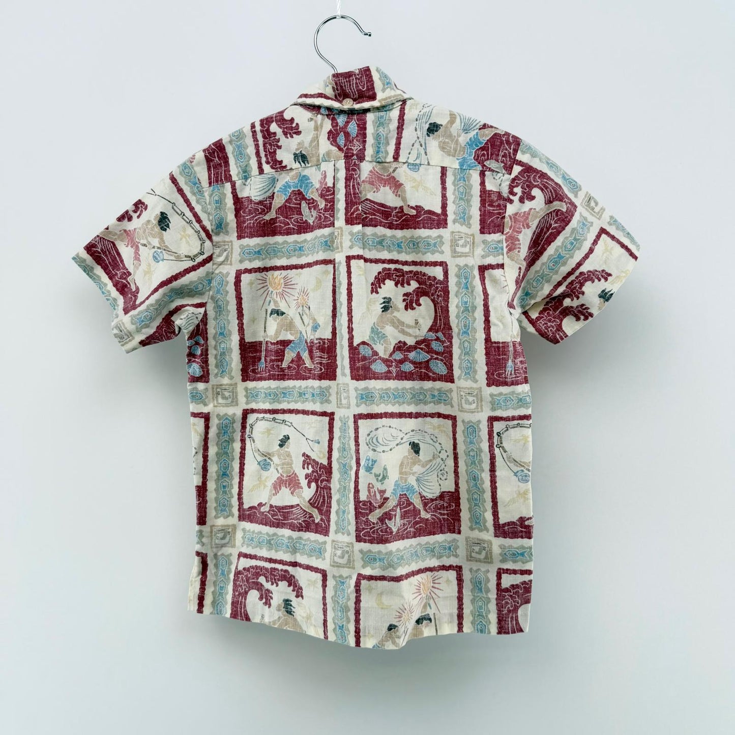 【美品】Reyn Spooner アロハシャツ キッズ Sサイズ【クリーニング発送】