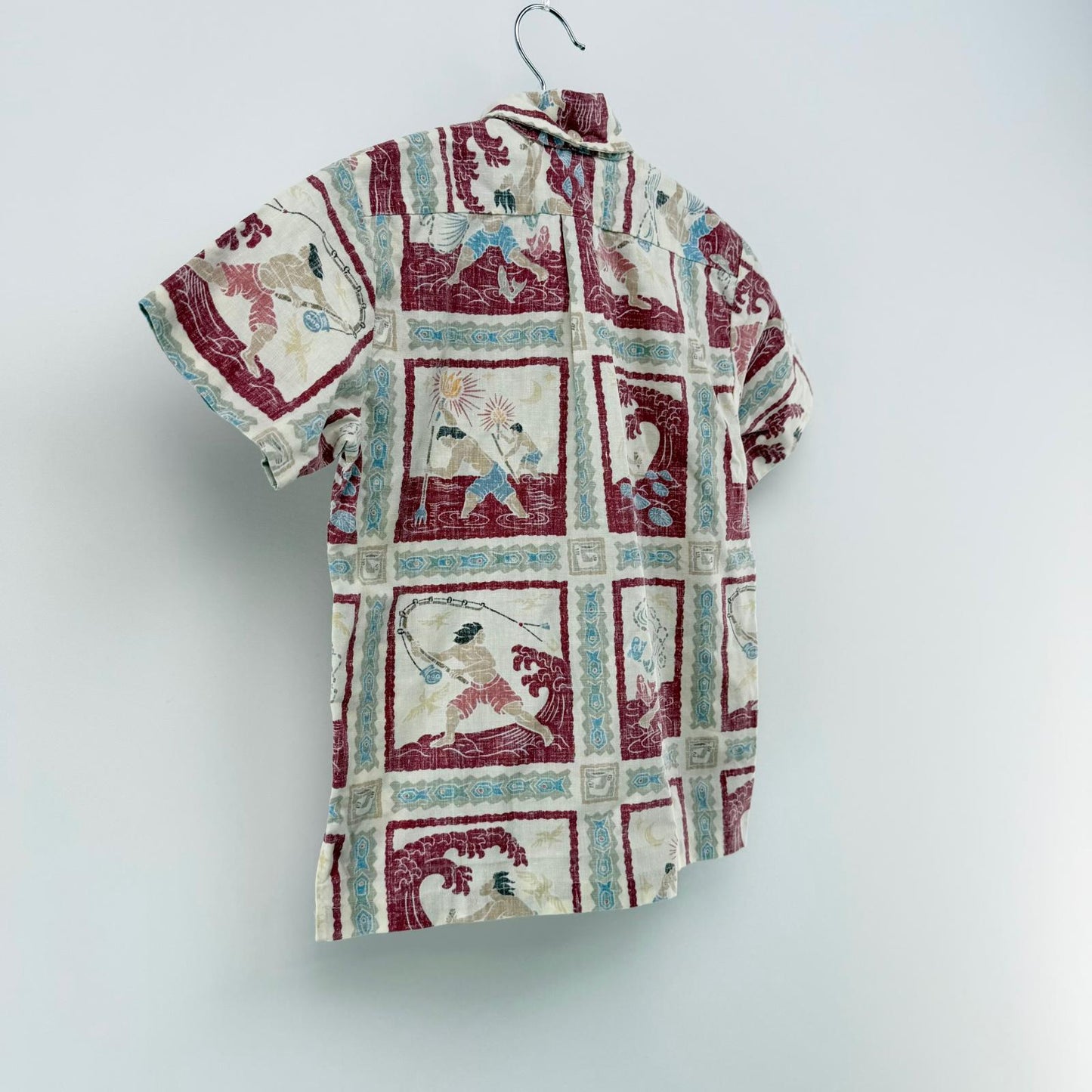 【美品】Reyn Spooner アロハシャツ キッズ Sサイズ【クリーニング発送】