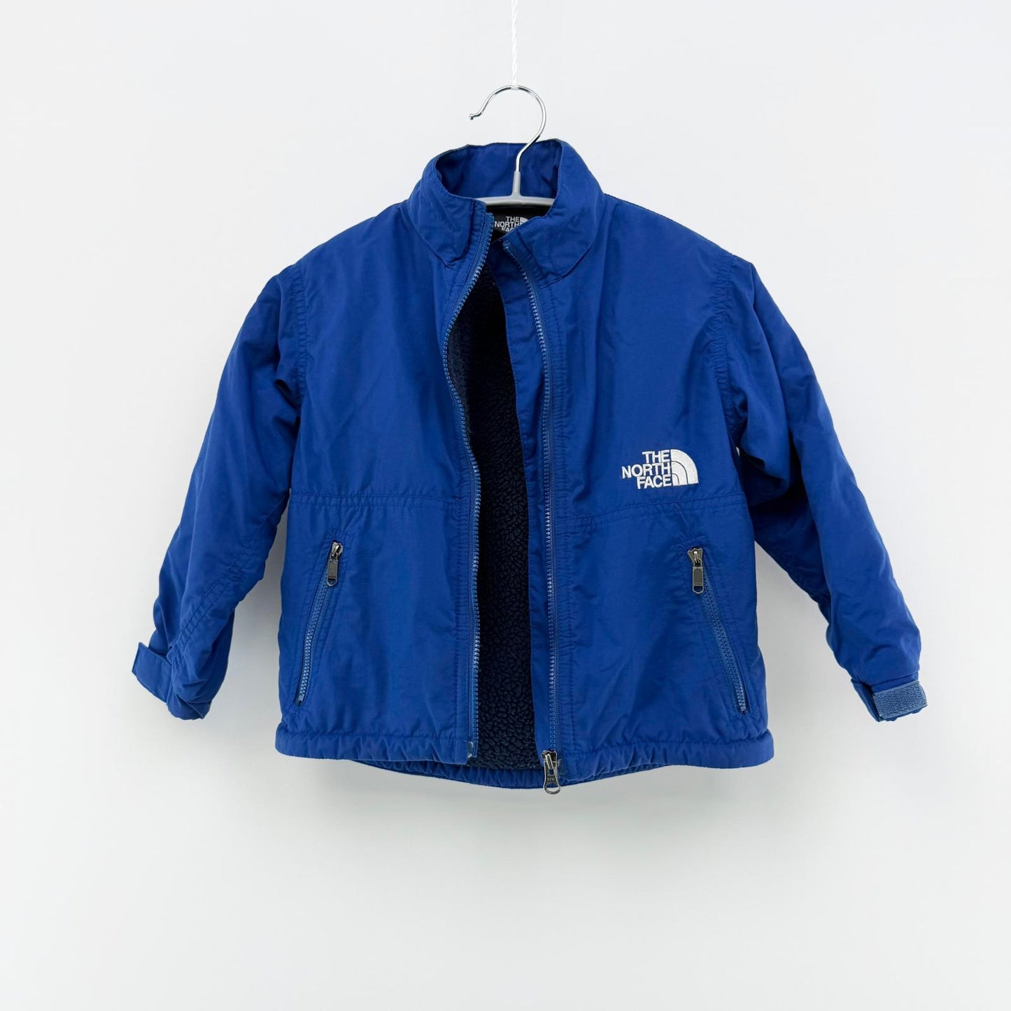 【美品】THE NORTH FACE ノマドジャケット ブルー キッズ 100サイズ【クリーニング発送】