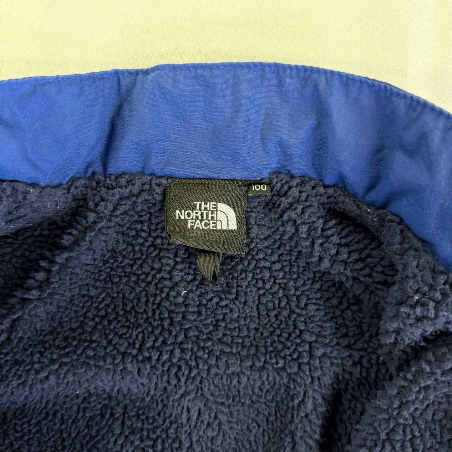 【美品】THE NORTH FACE ノマドジャケット ブルー キッズ 100サイズ【クリーニング発送】