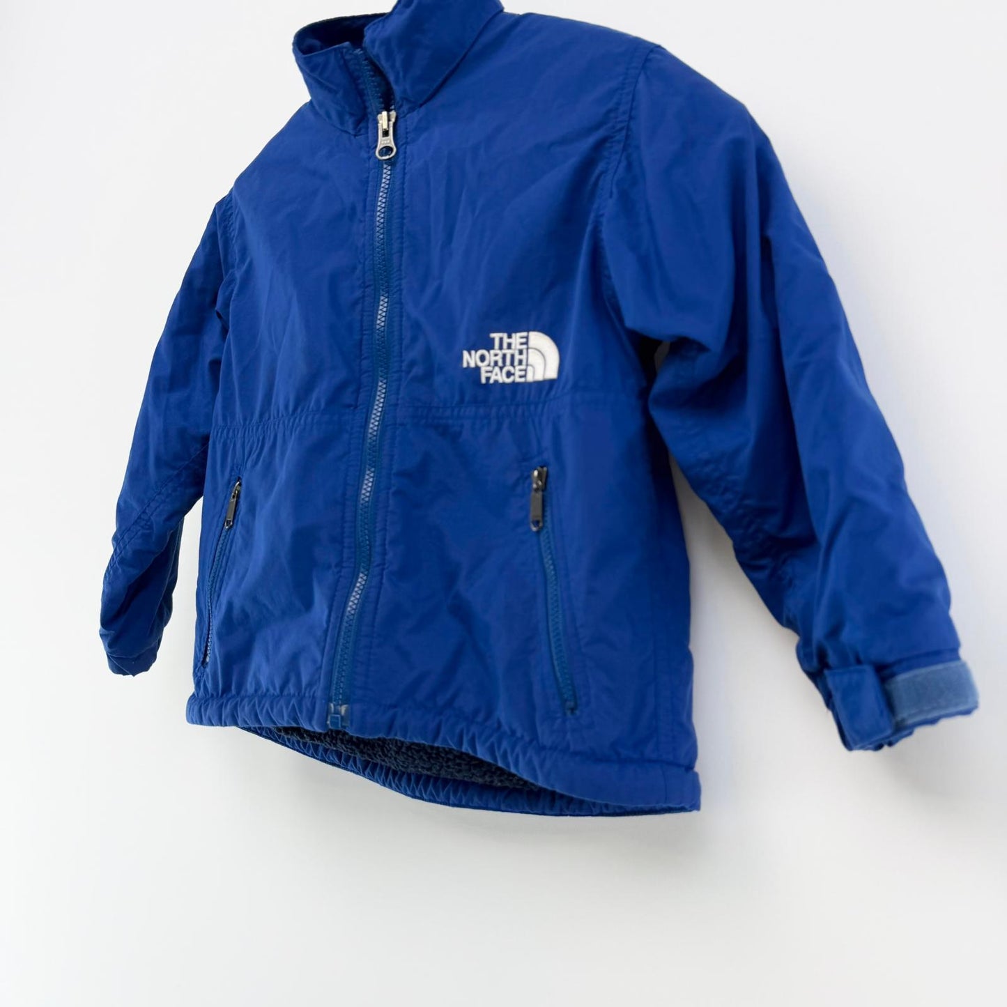 【美品】THE NORTH FACE ノマドジャケット ブルー キッズ 100サイズ【クリーニング発送】