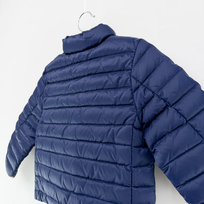 【美品】POLO RALPH LAUREN ダウンジャケット ネイビー 3Tサイズ【クリーニング発送】