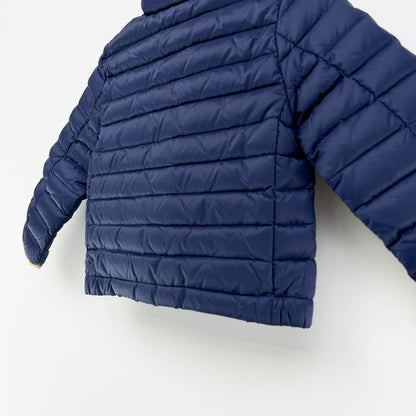 【美品】POLO RALPH LAUREN ダウンジャケット ネイビー 3Tサイズ【クリーニング発送】