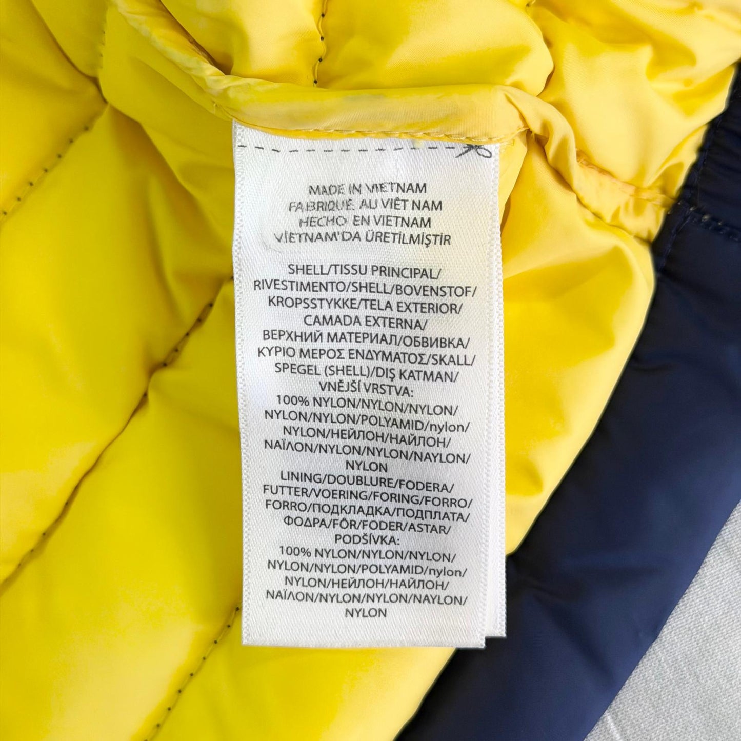 【美品】POLO RALPH LAUREN ダウンジャケット ネイビー 3Tサイズ【クリーニング発送】
