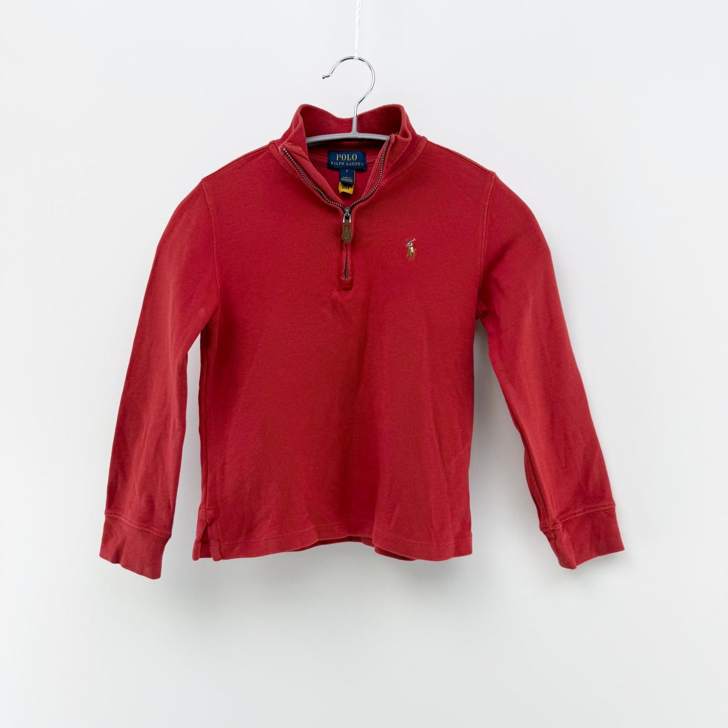 【美品】POLO RALPH LAUREN セーター レッド 6サイズ 【クリーニング発送】