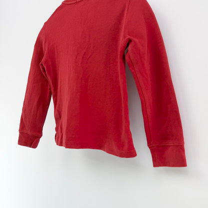 【美品】POLO RALPH LAUREN セーター レッド 6サイズ 【クリーニング発送】